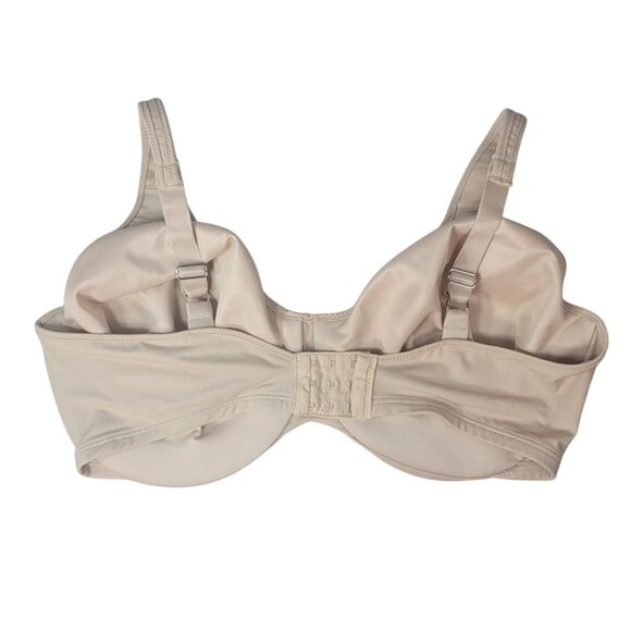 Bali Passion For Comfort Minimizer Bra Tan 40DDD Seamless Underwire 3385 VV385 - Picture 5 of 9